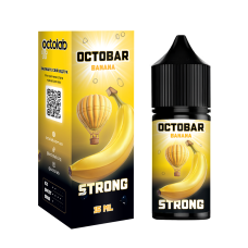 НАБОР ДЛЯ САМОЗАМЕСА OCTOBAR STRONG 30 МЛ 50 МГ BANANA СО ВКУСОМ БАНАНА