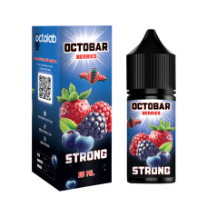 НАБОР ДЛЯ САМОЗАМЕСА OCTOBAR STRONG 30 МЛ 50 МГ BERRIES СО ВКУСОМ ЯГОД