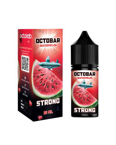 НАБІР ДЛЯ САМОЗАМІСУ OCTOBAR STRONG 30 МЛ 50 МГ WATERMELON ЗІ СМАКОМ КАВУНА