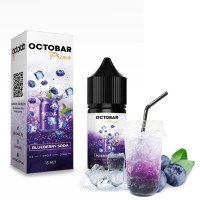 Набір для самозамісу Octobar Prime 30 мл 50 мг "Blueberry Soda" зі смаком чорниця содова