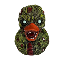 Cool Duck Злой зеленый утенок в стиле хоррор