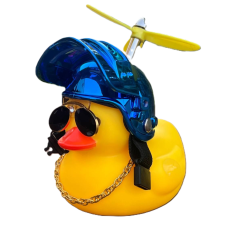 Cool Duck Жовте каченя в шоломі "PUBG" (синій)