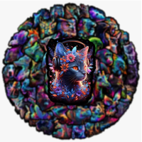 Набір стікерів "Colored Animals" 50 шт