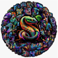 Набір стікерів "Colored Animals" 50 шт