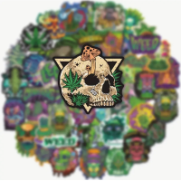 Набор стикеров "Weed Style" 50 шт
