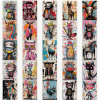 Набор стикеров "Street Art Animals" 50 шт