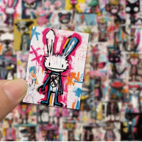 Набор стикеров "Street Art Animals" 50 шт