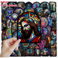 Набір стікерів "Stained Glass" 50 шт