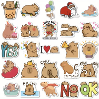 Набор стикеров "Capybara" 50 шт