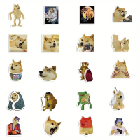 Набор стикеров "Meme Dogs" 50 шт