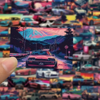 Набор стикеров "Cars" 50 шт