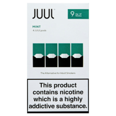 Картриджи JUUL 1 Mint (мята) 9 мг 