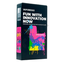 Pod-система VAPORESSO XROS 3 NANO KIT Mistery Box Verison "Vitamin Orange" у помаранчевому кольорі з накладкою