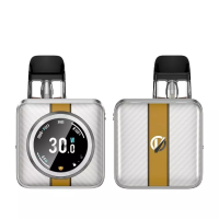 Pod система Vaporesso Xros 5 Nano "Yellow Satin" у сріблястому кольорі