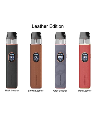 Подсистема VAPORESSO XROS 5 Leather Edition "Black Leather" в черно-коричневом цвете