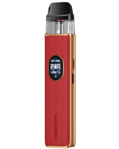 Pod-система VAPORESSO XROS 5 Leather Edition "Red Leather" в красно-коричневом цвете