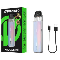 Pod-система VAPORESSO XROS 5 Mini "Carbon Black" в черном цвете
