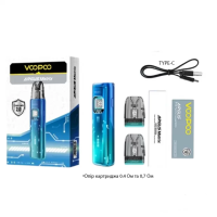 Pod система VooPoo Argus Matrix "Astral Silver" у сірому кольорі