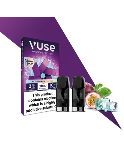 Картриджи VUSE Pods 10 мг (1%) Passionfruit ice (маракуйя лід)