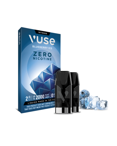 Картриджі VUSE 0 мг (0%) Blueberry Ice (чорниця лід)