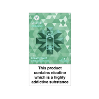 Картриджі VUSE 6 мг (0.6%) Creamy Mint (вершки мята)