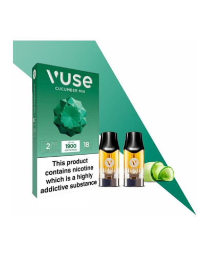 Картриджи VUSE Pods 18 мг (1,8%) Cucumber mix (огурец мята)