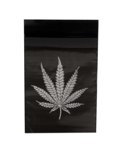 Пакеты Zip-Lock черные 60*80мм Cannabis