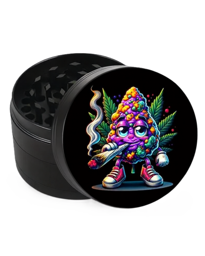 Гріндер металевий "Funny Bud" (чорний) Гріндер металевий "Funny Bud" (чорний)