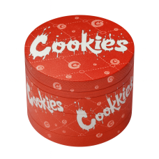 Гриндер металлический "Cookies" (красный)