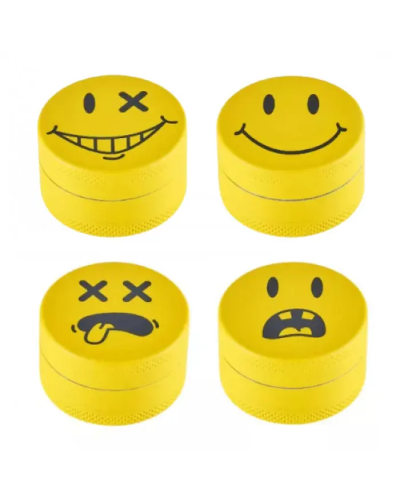 Гріндер металевий Champ High "Yellow Face" 40мм