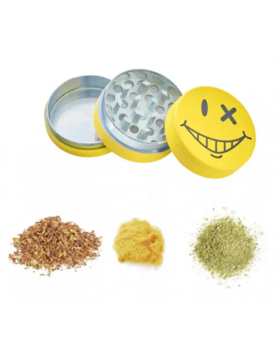 Гріндер металевий Champ High "Yellow Face" 40мм