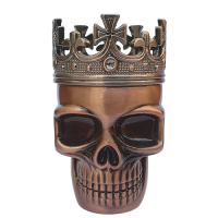 Гріндер металевий  "Череп у короні"  Гріндер металевий  "Череп у короні"