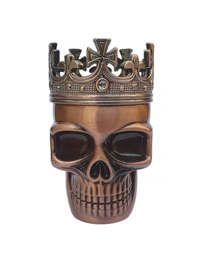 Гріндер металевий "Череп у короні" Гріндер металевий "Череп у короні"