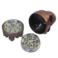 Гріндер металевий  "Череп у короні"  Гріндер металевий  "Череп у короні"