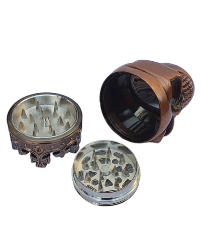 Гріндер металевий "Череп у короні" Гріндер металевий "Череп у короні"