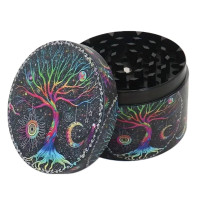 Гріндер металевий "дерево життя" (різнокольорове) Гріндер металевий "дерево життя" (різнокольорове)