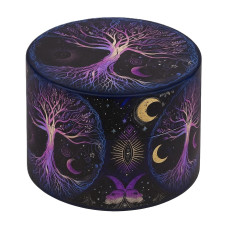  Гриндер металлический "дерево жизни" (фиолетовый)