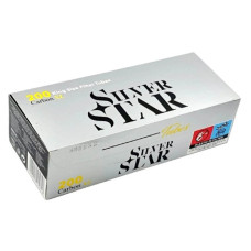 Гільзи для сигарет Silver Star Сarbon x-long KS (200шт)