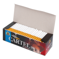 Гільзи для сигарет CARTEL Tubes (8мм) 200шт Гільзи для сигарет CARTEL Tubes (8мм) 200шт