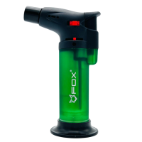 Зажигалка-горелка FOX зеленая