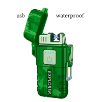  Зажигалка импульсная USB Камуфляж
