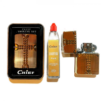 Зажигалка бензиновая Chief №2 (набір)