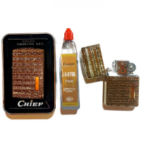 Зажигалка бензиновая Chief №4 (набір)