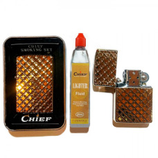 Зажигалка бензиновая Chief №5 (набір)
