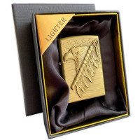 Подарочная бензиновая зажигалка "Орлы"