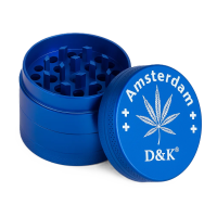 Гріндер металевий "Amsterdam" (синій) 