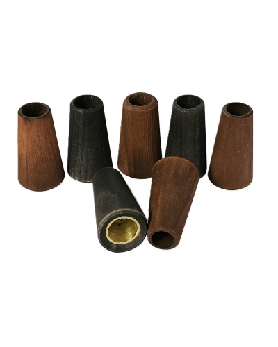 Ковпак деревянный с металлической вставкой "Высокий"