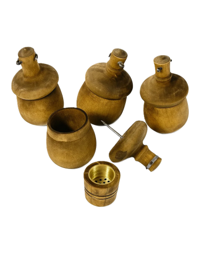 Ковпак дерев'яний із металевою вставкою «Жолудь», розбірний