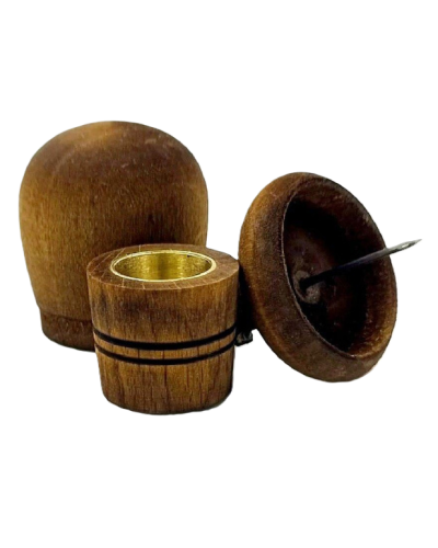 Ковпак дерев'яний із металевою вставкою «Жолудь», розбірний