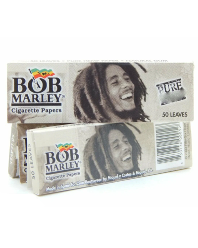 Папір для самокруток Bob Marley pure hemp (33 шт)